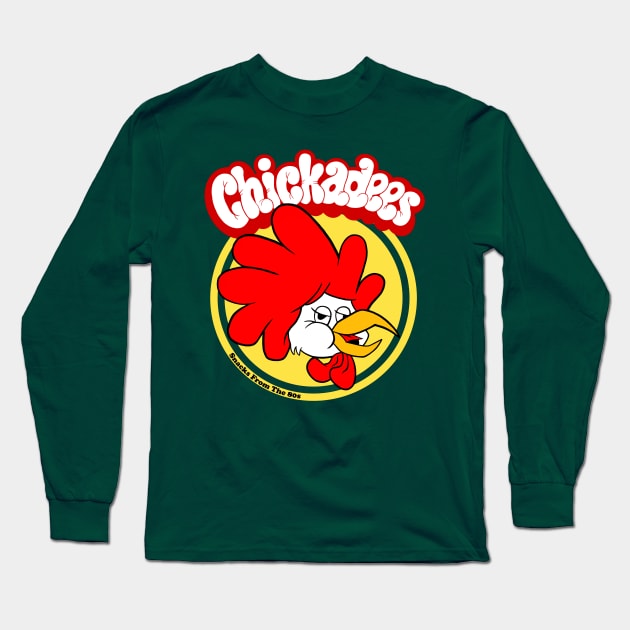 Chickadees Long Sleeve T-Shirt by MFz Studioz